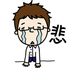 Professor's daily life sticker #11137069