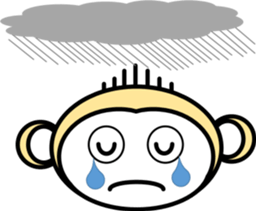 Thai Japanese Monkey 2 sticker #11137480