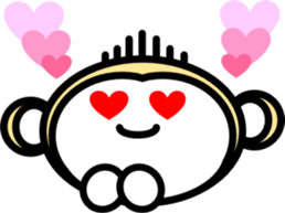 Thai Japanese Monkey 2 sticker #11137488