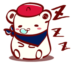 The Bear in Paris sticker #11137547