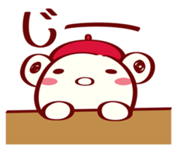 The Bear in Paris sticker #11137550