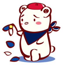 The Bear in Paris sticker #11137557