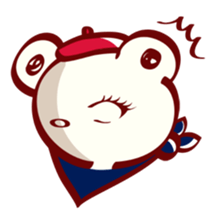 The Bear in Paris sticker #11137558