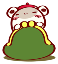 The Bear in Paris sticker #11137561