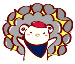 The Bear in Paris sticker #11137563