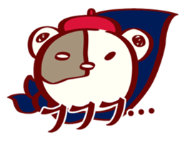 The Bear in Paris sticker #11137567
