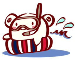 The Bear in Paris sticker #11137572