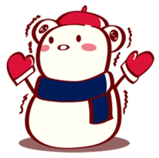 The Bear in Paris sticker #11137575