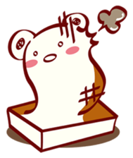 The Bear in Paris sticker #11137577