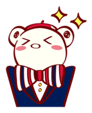 The Bear in Paris sticker #11137580
