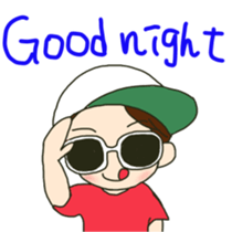 party people DJ boy2  English version sticker #11137706