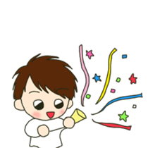 party people DJ boy2  English version sticker #11137708