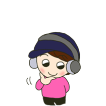 party people DJ boy2  English version sticker #11137713