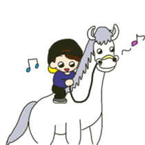 party people DJ boy2  English version sticker #11137725