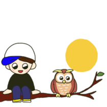 party people DJ boy2  English version sticker #11137726