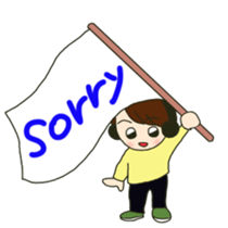 party people DJ boy2  English version sticker #11137727