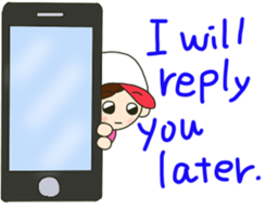 party people DJ boy2  English version sticker #11137729