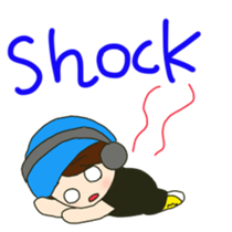 party people DJ boy2  English version sticker #11137730