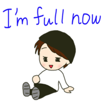 party people DJ boy2  English version sticker #11137734