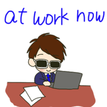 party people DJ boy2  English version sticker #11137736