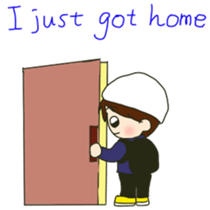 party people DJ boy2  English version sticker #11137737