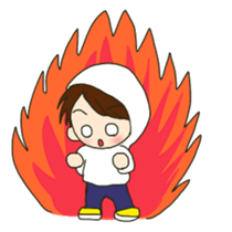 party people DJ boy2  English version sticker #11137739