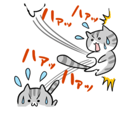 Cute Cat succession sticker sticker #11137949