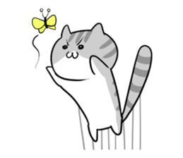 Cute Cat succession sticker sticker #11137958