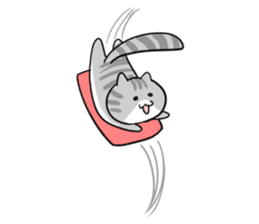 Cute Cat succession sticker sticker #11137961