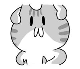 Cute Cat succession sticker sticker #11137963