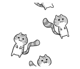 Cute Cat succession sticker sticker #11137964