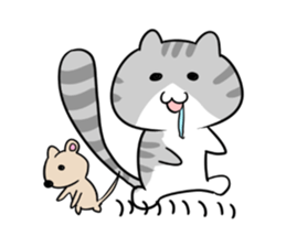 Cute Cat succession sticker sticker #11137970