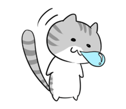 Cute Cat succession sticker sticker #11137982