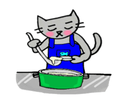 Nekokun househusband a day-to-day sticker #11138059