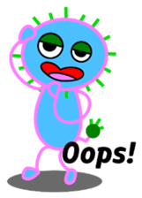 NEO Mr.Blue mold & Mr.Black mold sticker #11138886