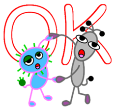 NEO Mr.Blue mold & Mr.Black mold sticker #11138900