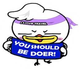 Travel with DOER sticker #11138997