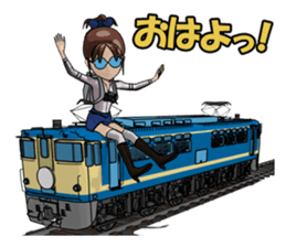 Train ride sticker #11139145