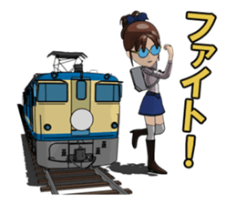 Train ride sticker #11139161