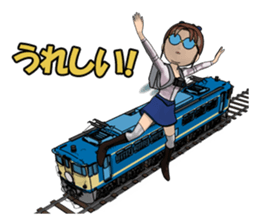 Train ride sticker #11139176