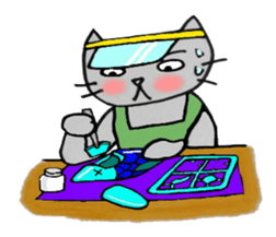 nekokunlife2 sticker #11139262