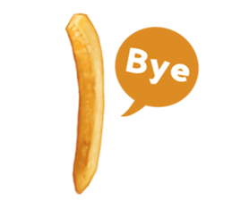 Fries Loves Tomato sticker #11139666