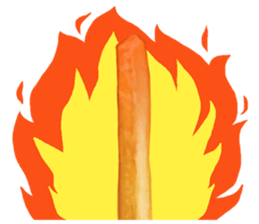 Fries Loves Tomato sticker #11139668