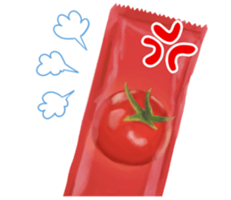 Fries Loves Tomato sticker #11139669