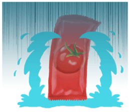 Fries Loves Tomato sticker #11139675