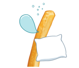 Fries Loves Tomato sticker #11139676