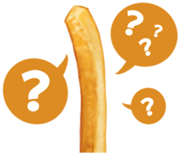 Fries Loves Tomato sticker #11139688