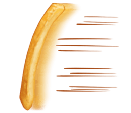 Fries Loves Tomato sticker #11139692