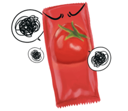 Fries Loves Tomato sticker #11139695