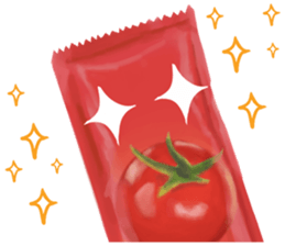 Fries Loves Tomato sticker #11139697